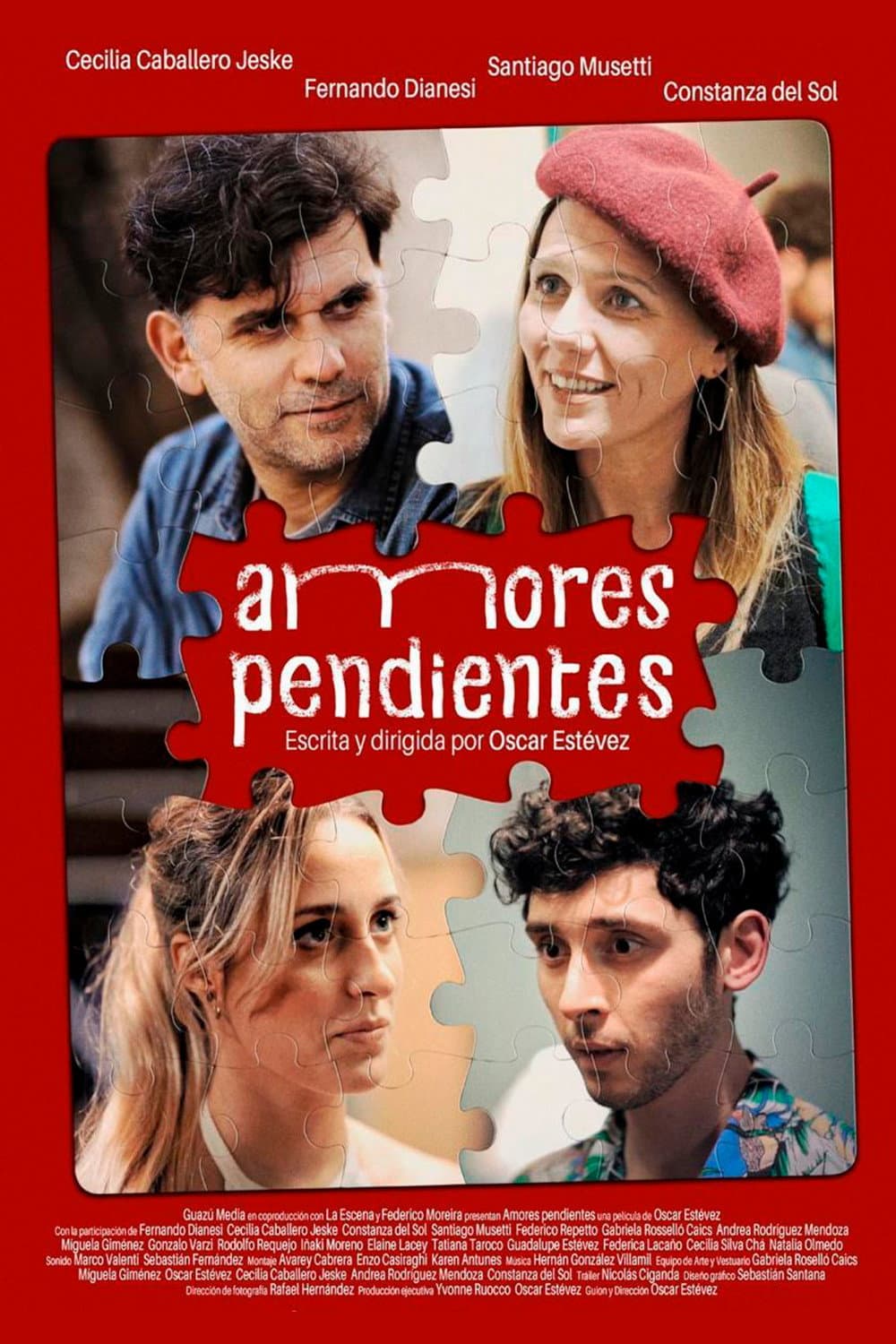 Amores pendientes backdrop