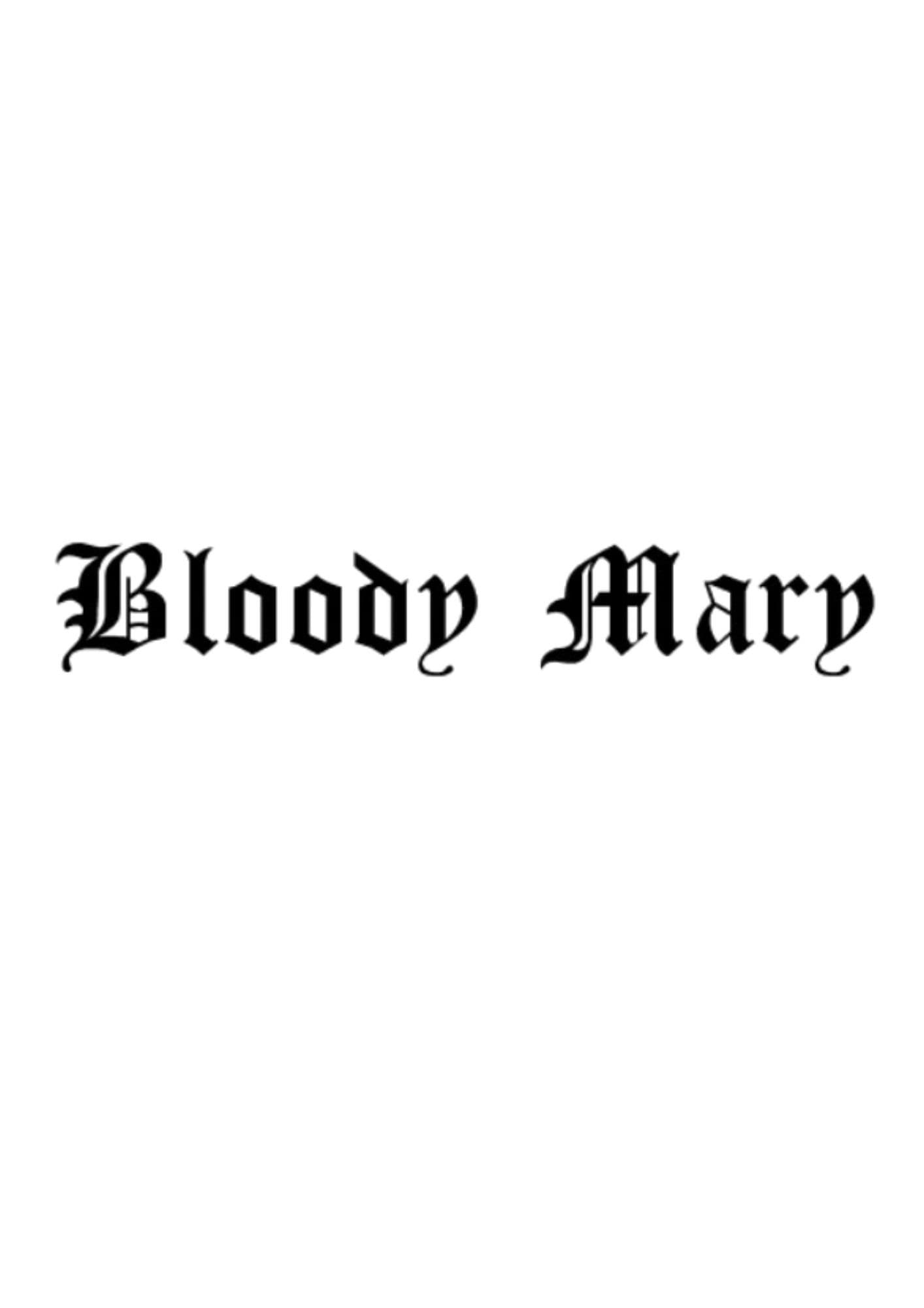 Bloody Mary backdrop