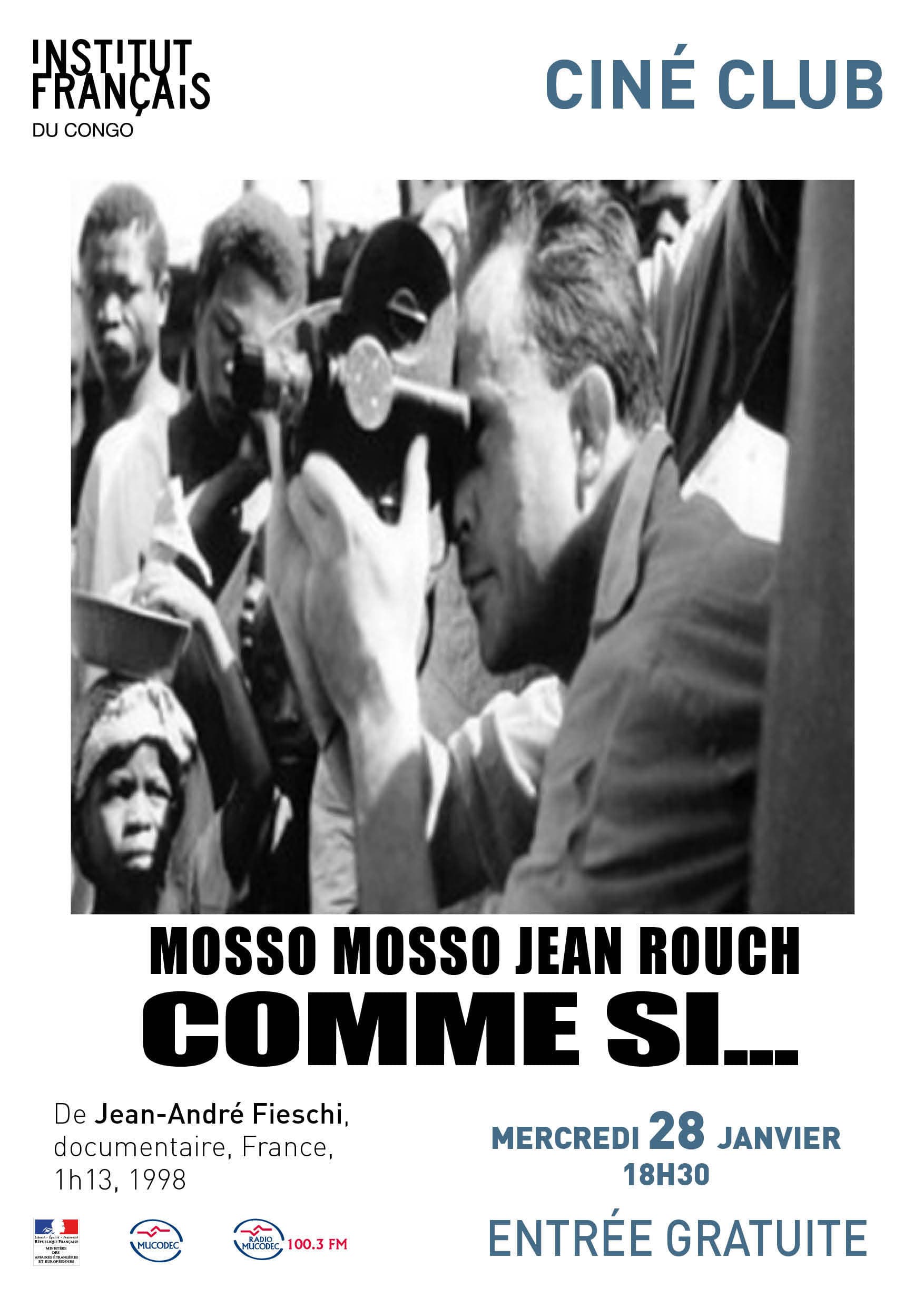 Cinéma, de notre temps: Mosso, mosso (Jean Rouch comme si...) backdrop