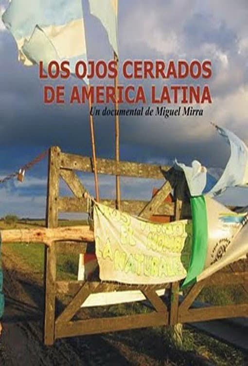 The closed eyes of Latin America backdrop