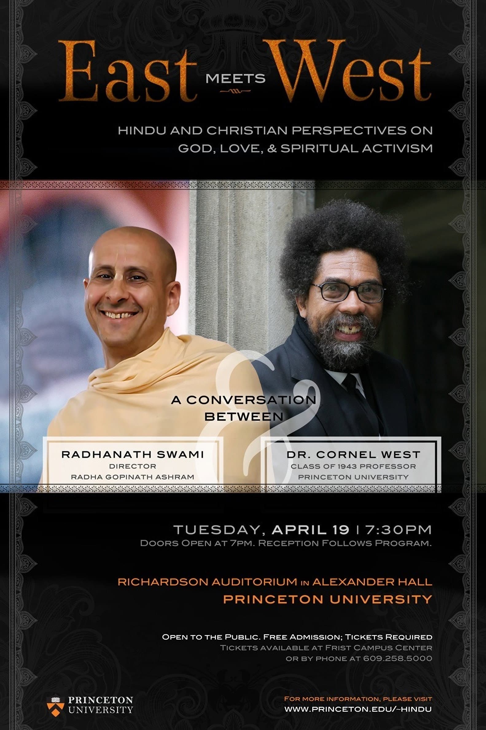 East Meets West: Hindi & Christian Perspectives on God, Love, & Spiritual Activism backdrop