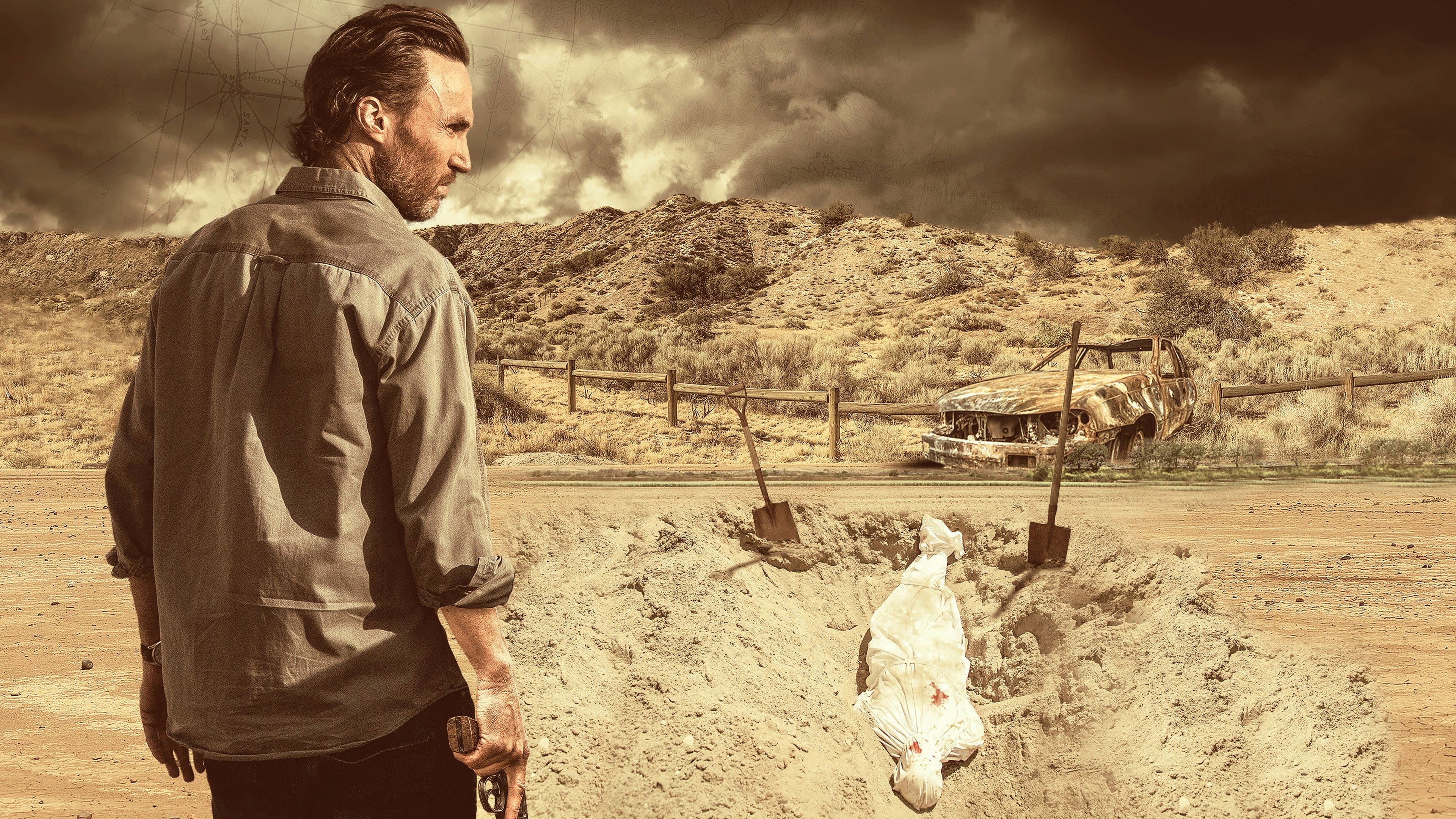 Desolate backdrop