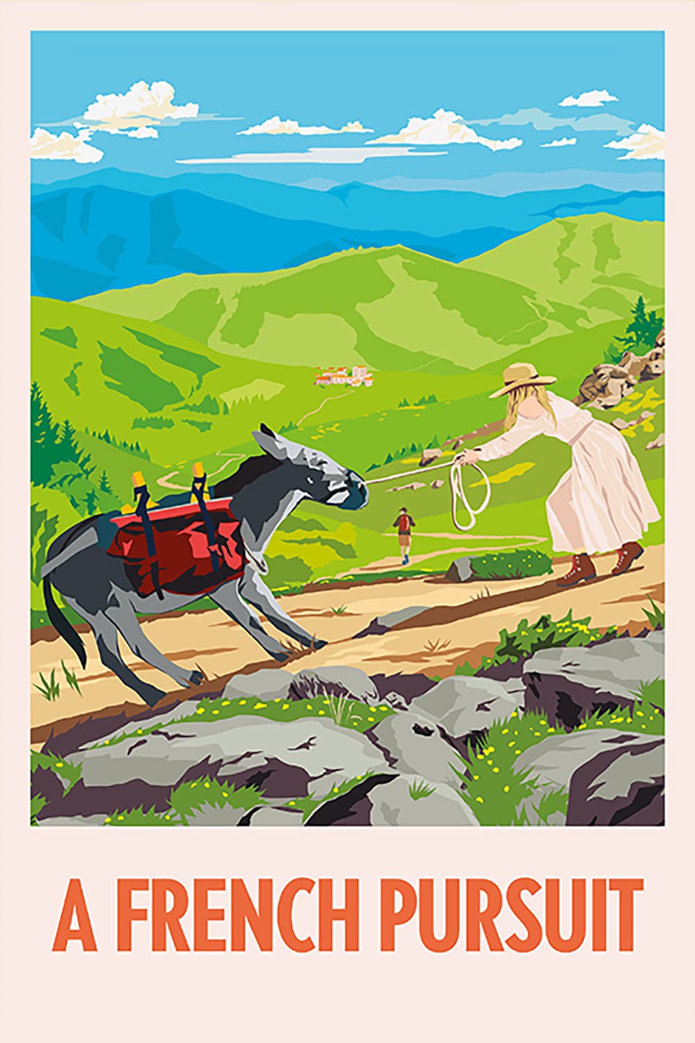 A French Pursuit backdrop
