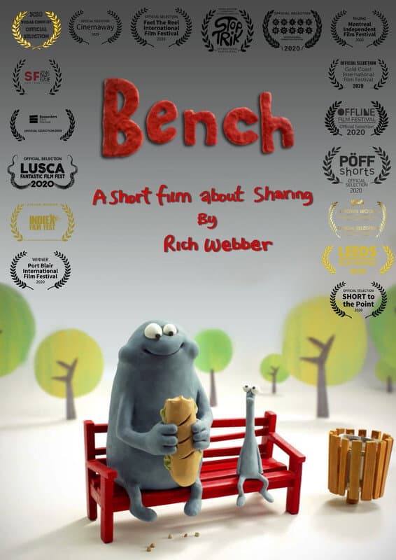 Bench backdrop