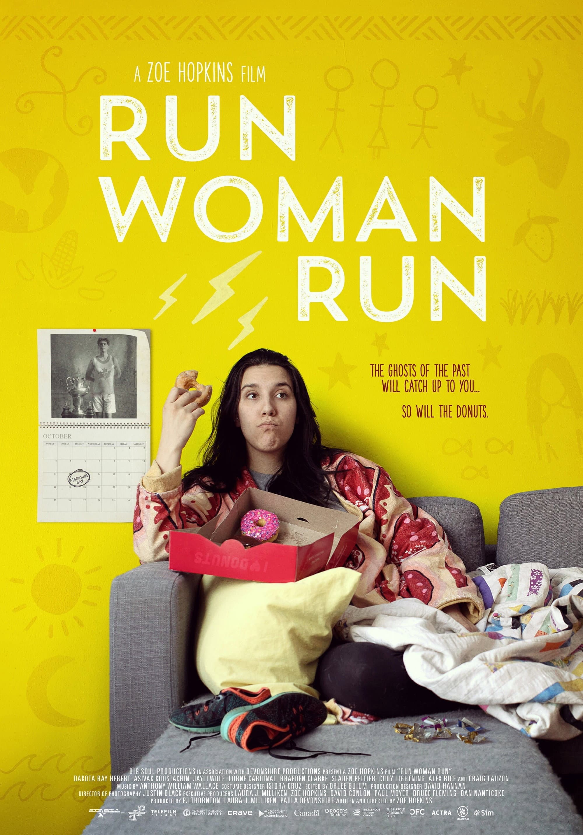 Run Woman Run backdrop