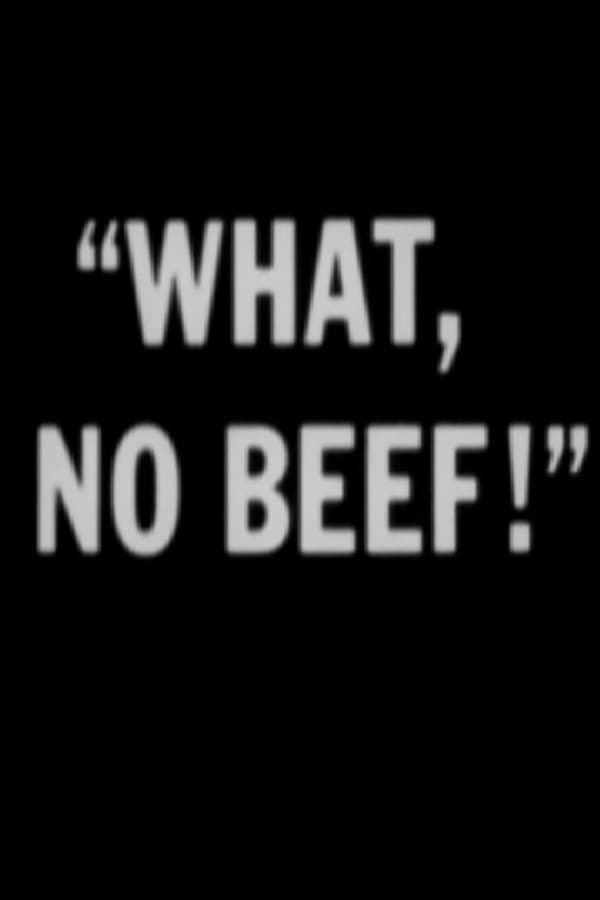 What, No Beef? backdrop