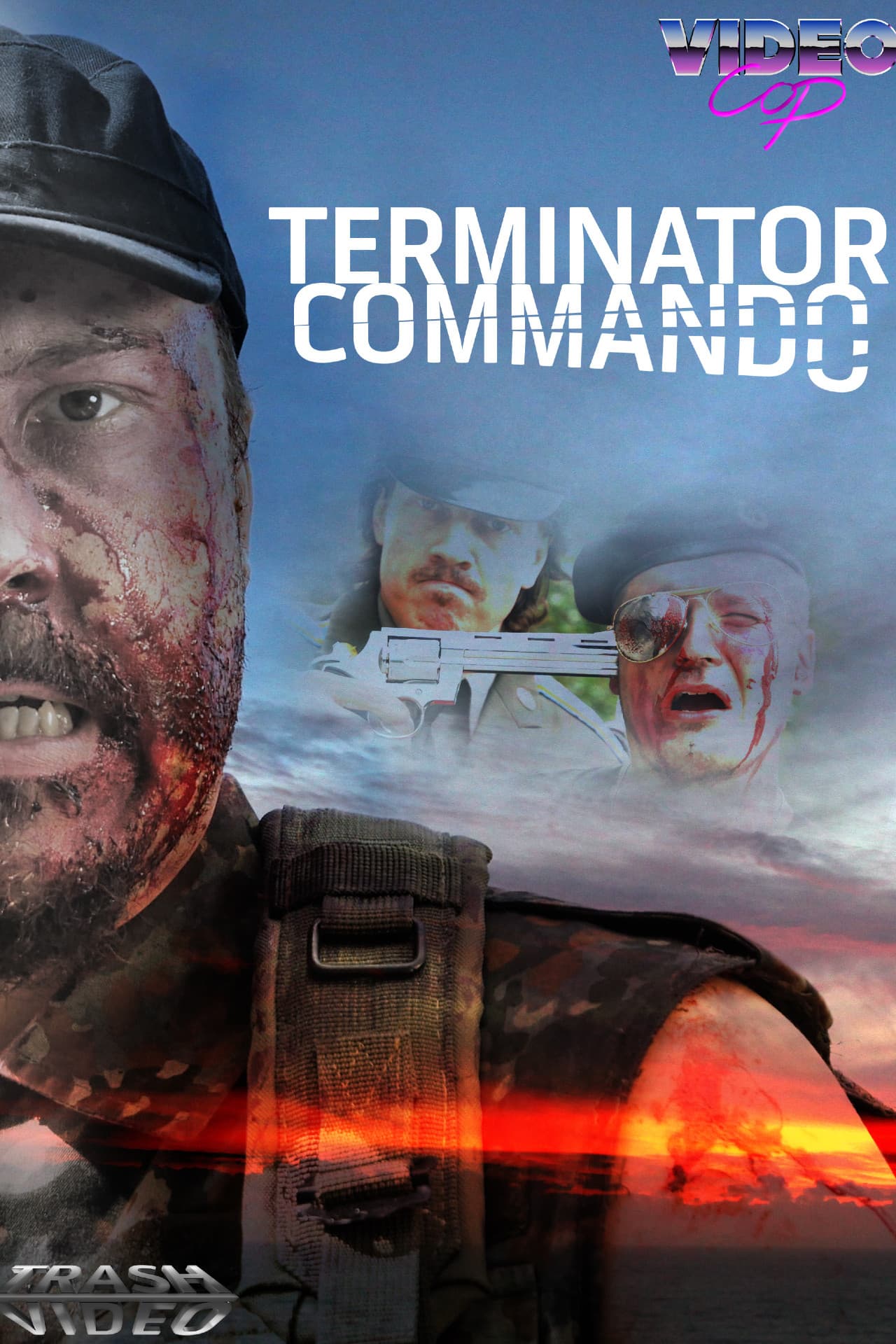 Terminator Commando backdrop
