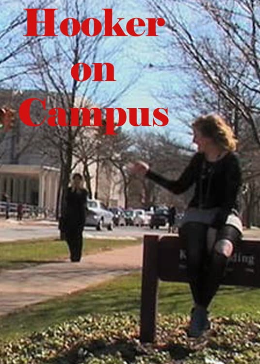 Hooker on Campus backdrop