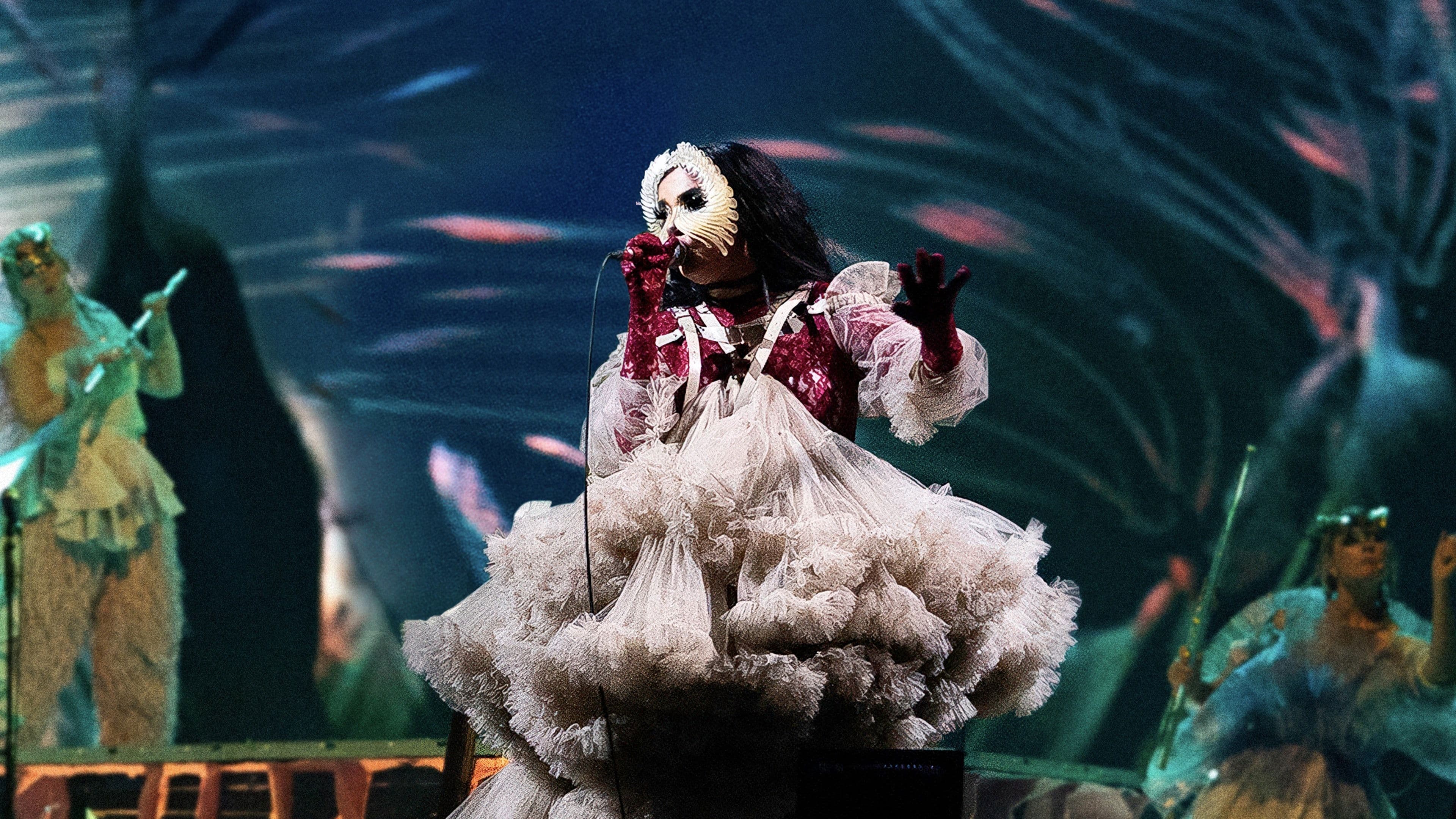 Björk: Cornucopia backdrop