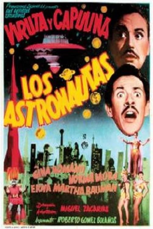 Los astronautas backdrop