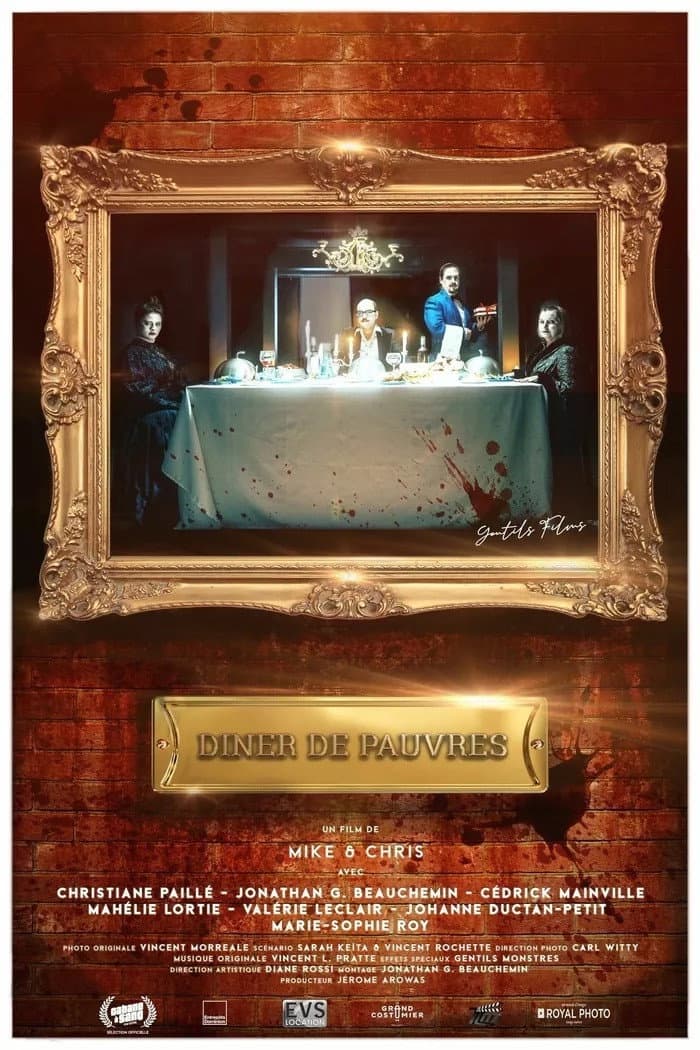 Diner de pauvres backdrop