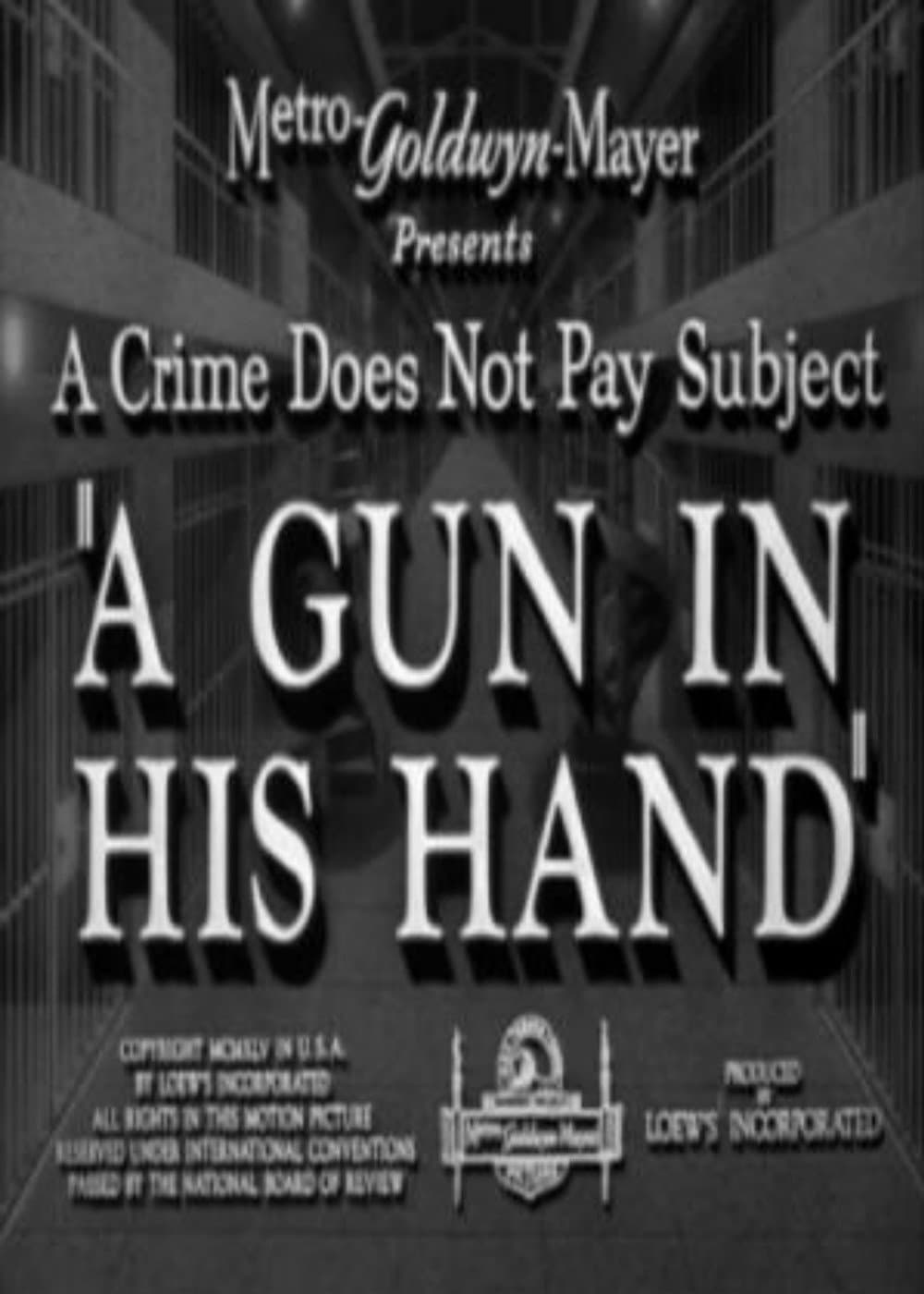 A Gun in His Hand backdrop