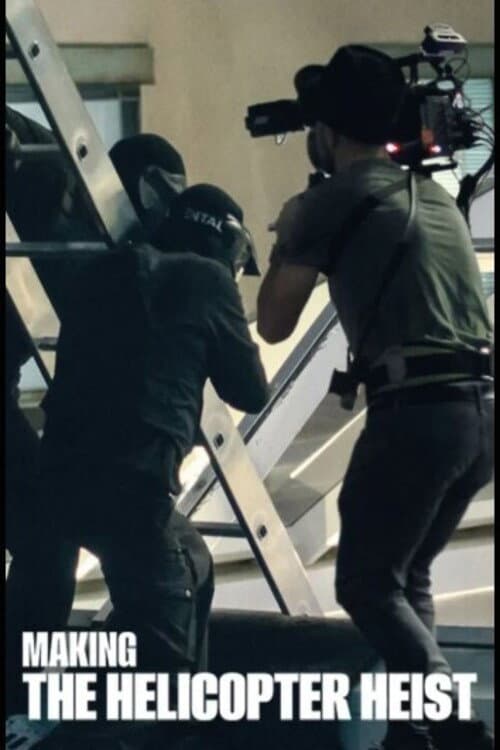 Making The Helicopter Heist backdrop