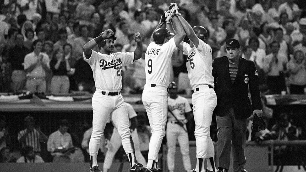 MLB Vintage World Series Films: Los Angeles Dodgers backdrop