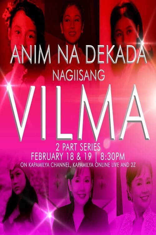 Anim Na Dekada… Nag-Iisang VILMA backdrop
