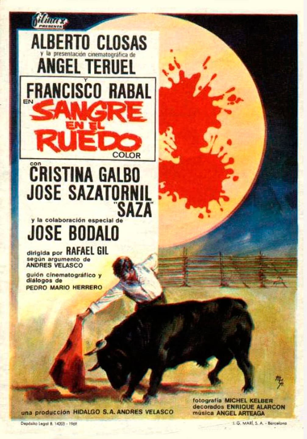 Blood in the Bullring backdrop