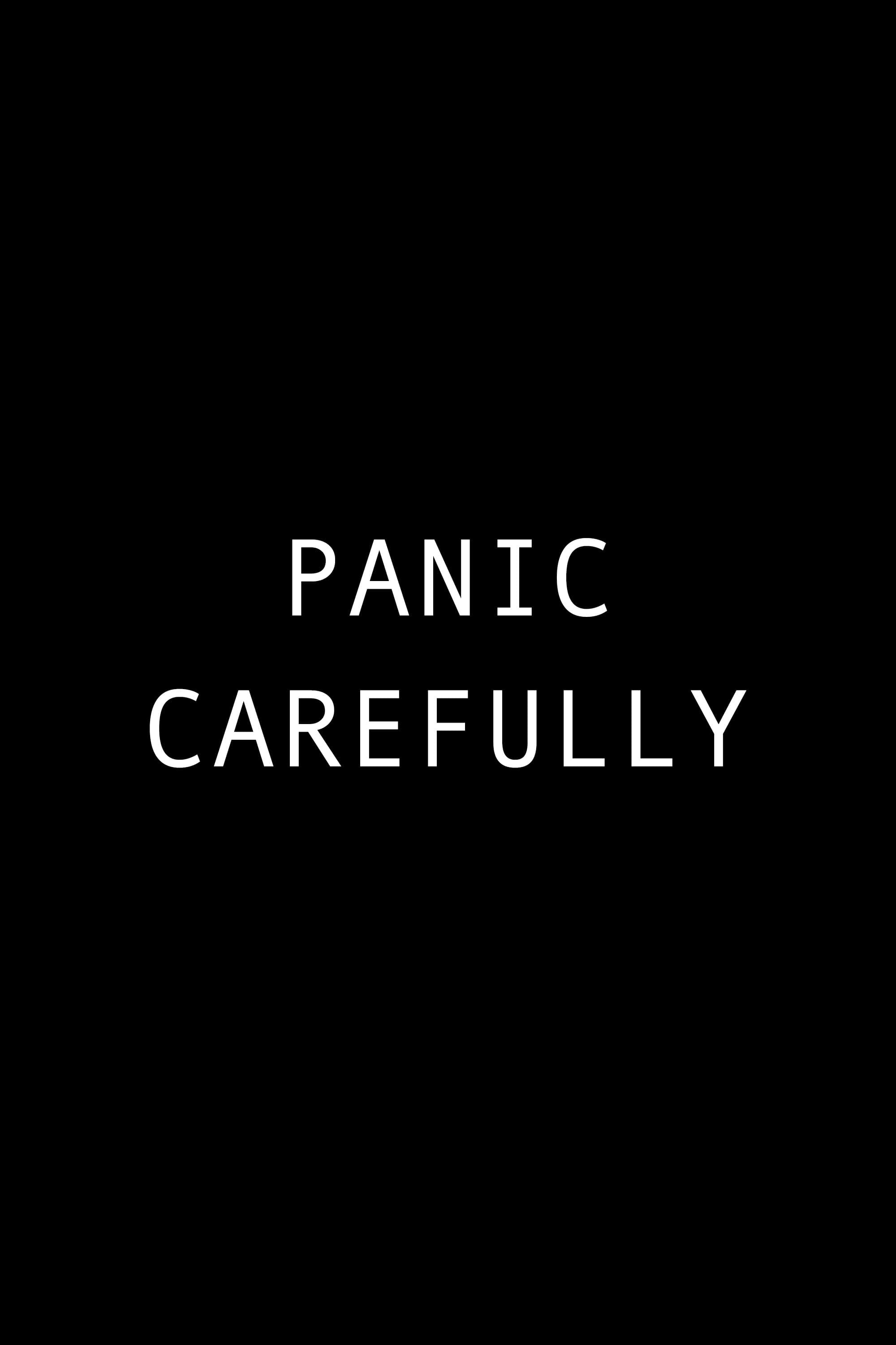 Panic Carefully backdrop