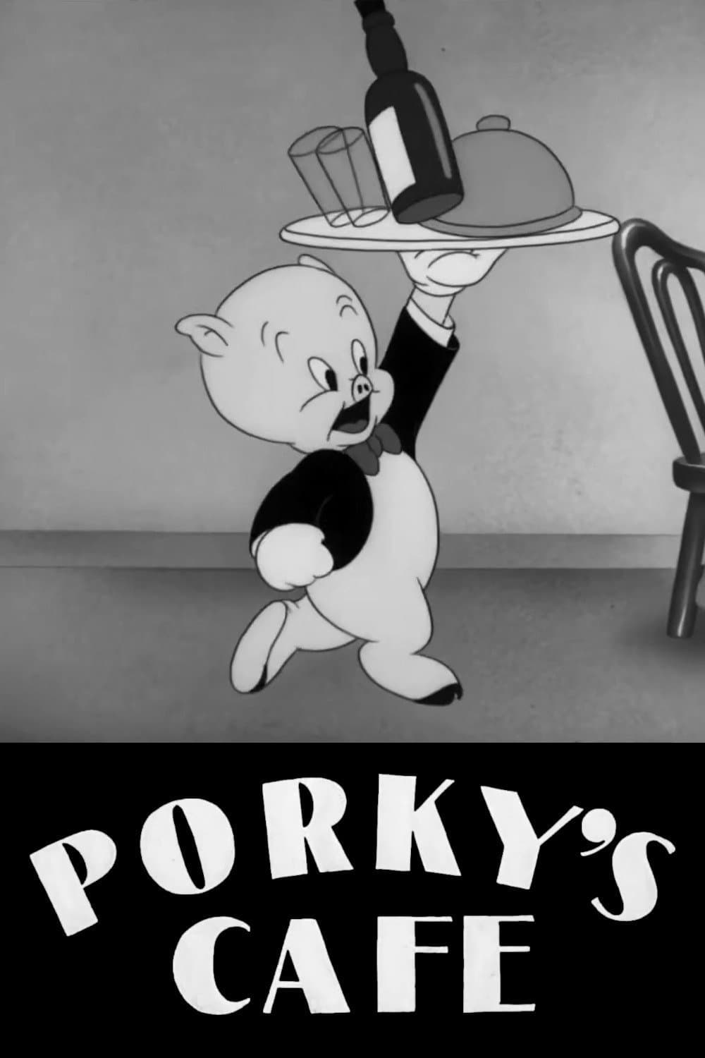Porky's Cafe backdrop