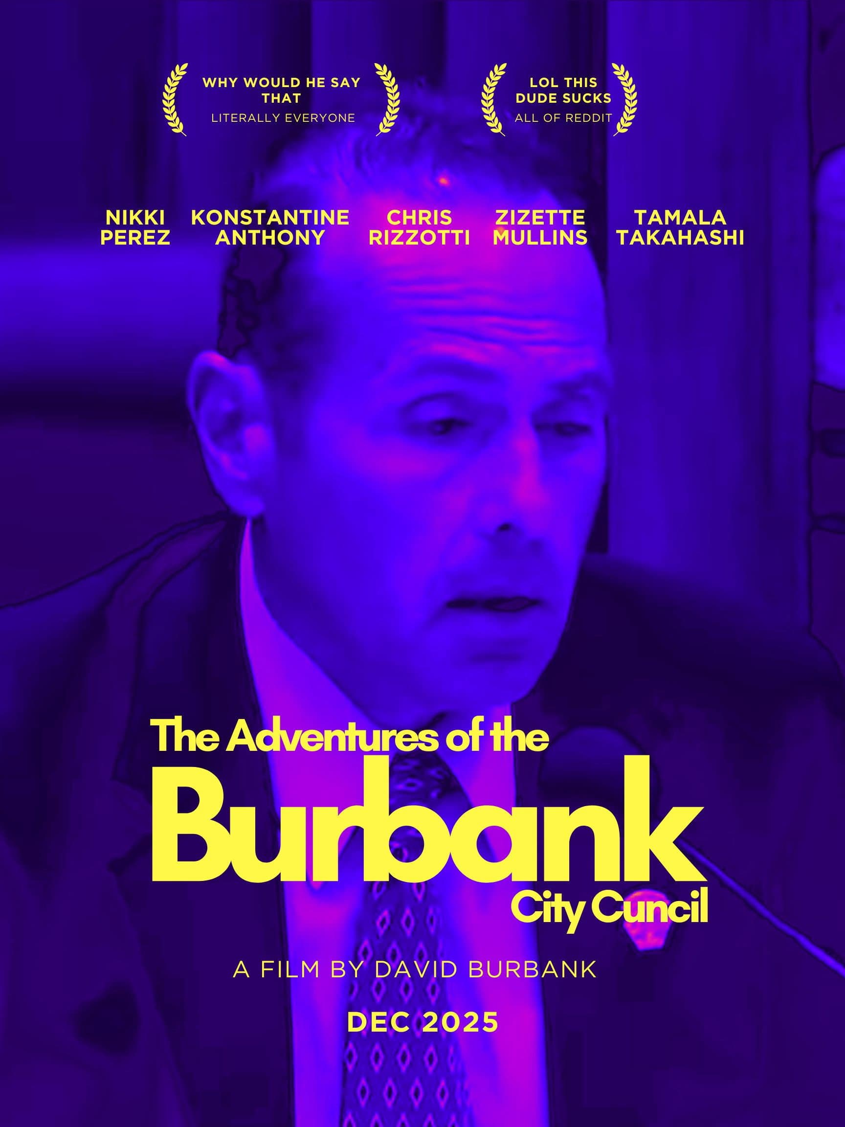 The Adventures of the Burbank City Council: The Rizzotti Meltdown backdrop