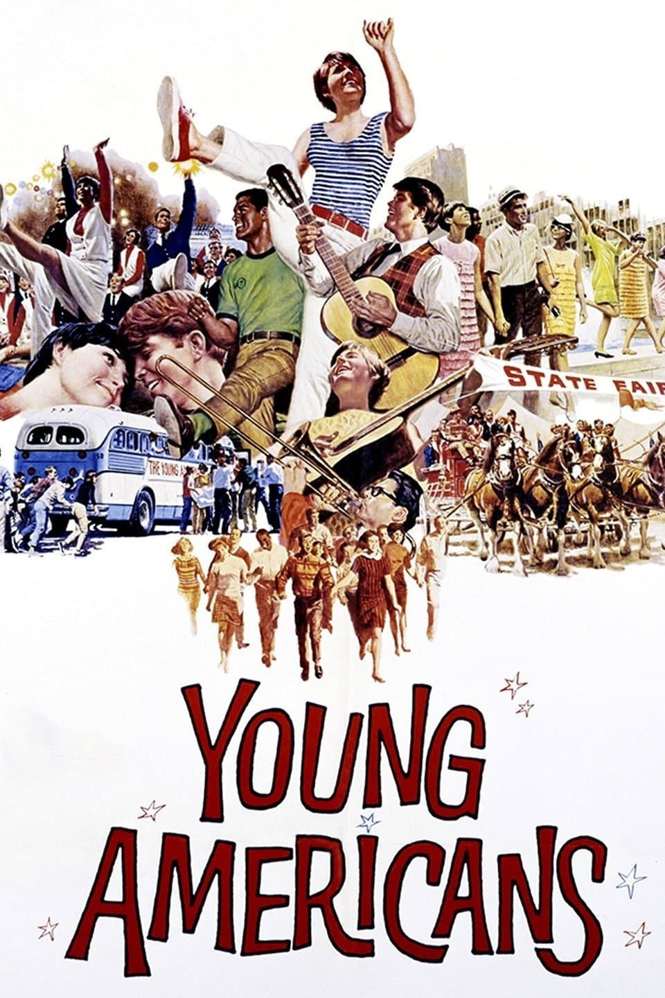 Young Americans backdrop