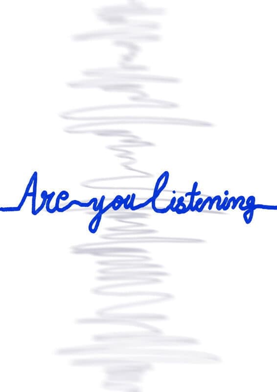 Are You Listening? backdrop