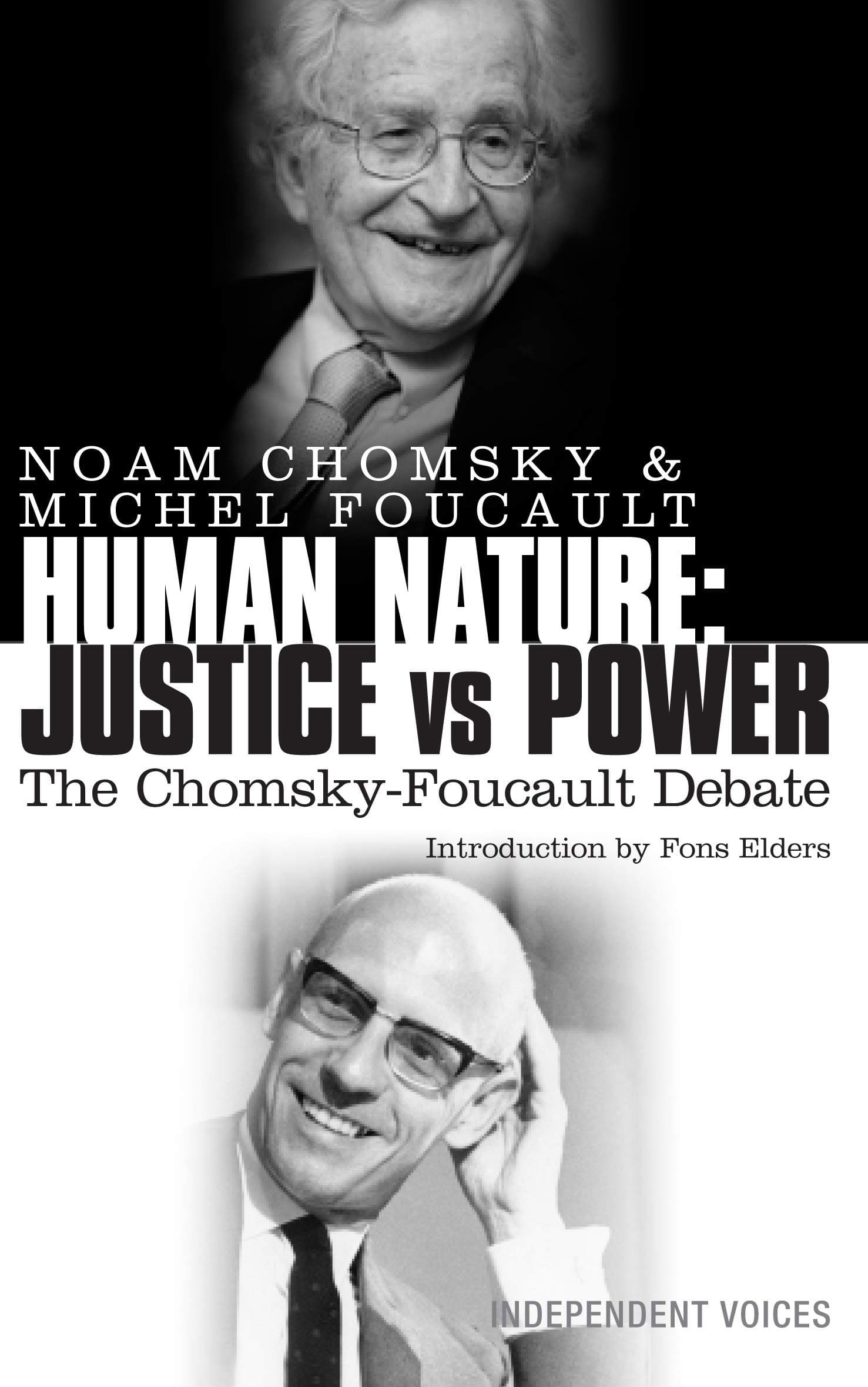 The Chomsky - Foucault Debate: On Human Nature backdrop