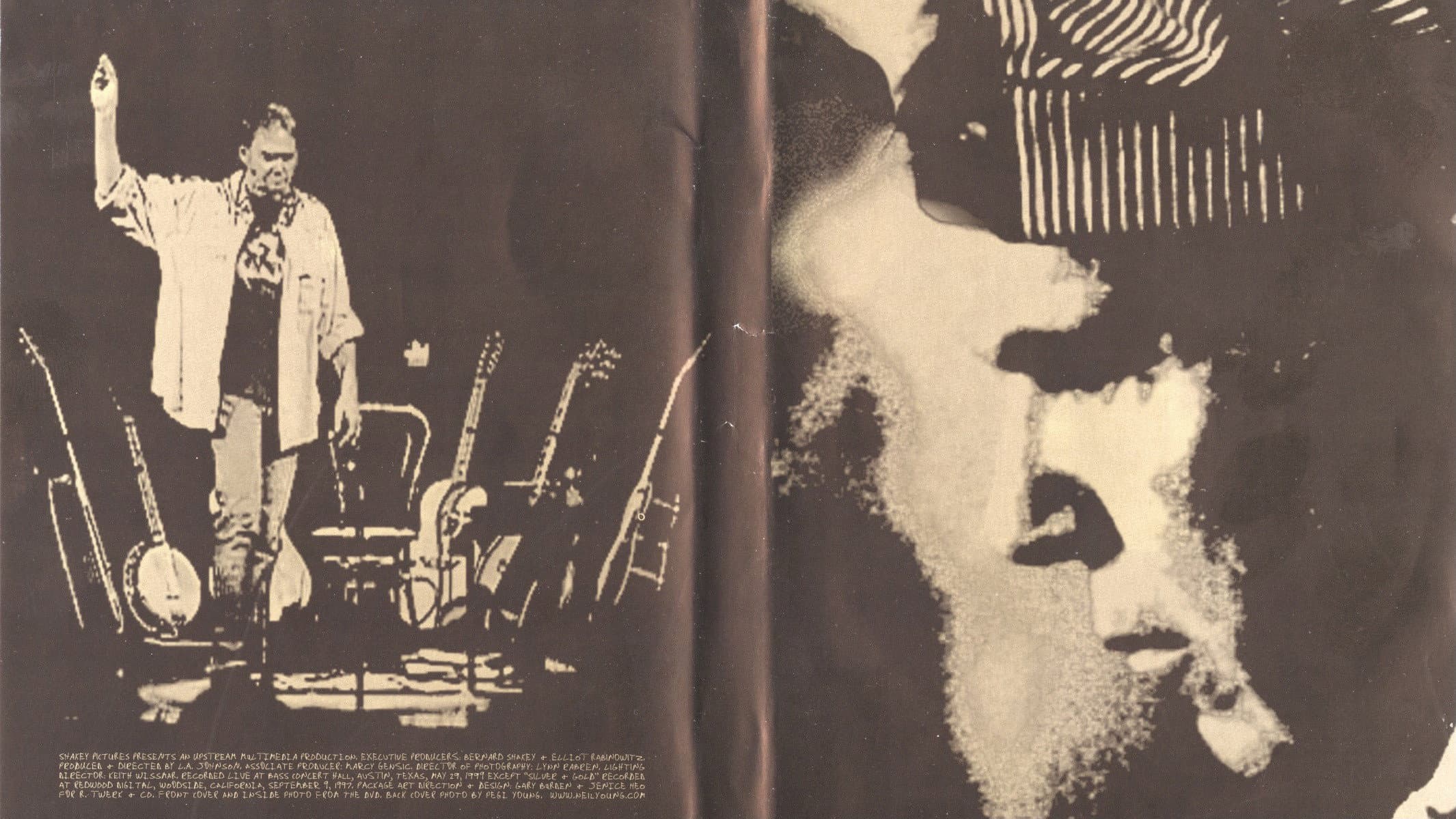 Neil Young: Silver & Gold backdrop