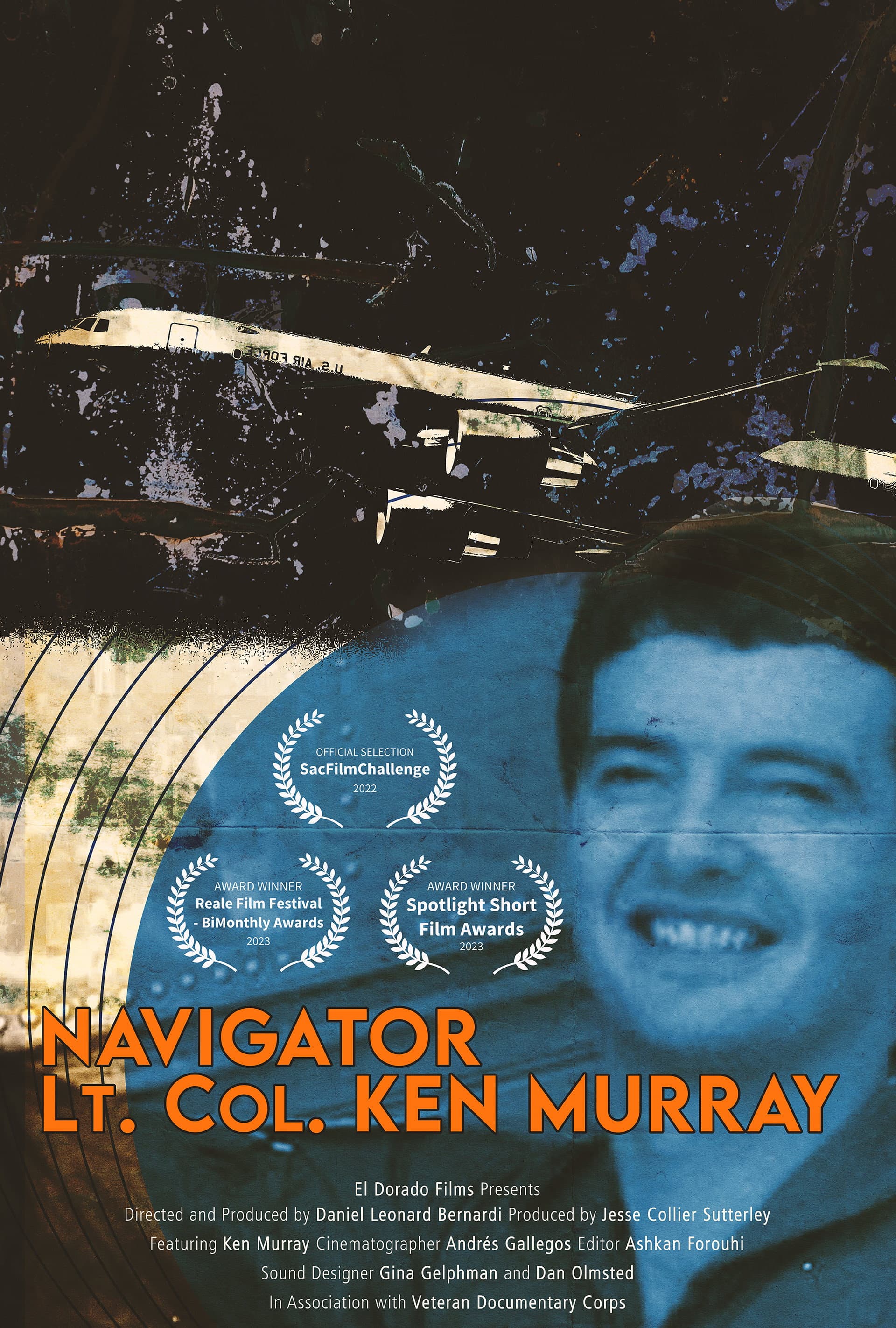 Navigator: Lt. Col. Ken Murray backdrop