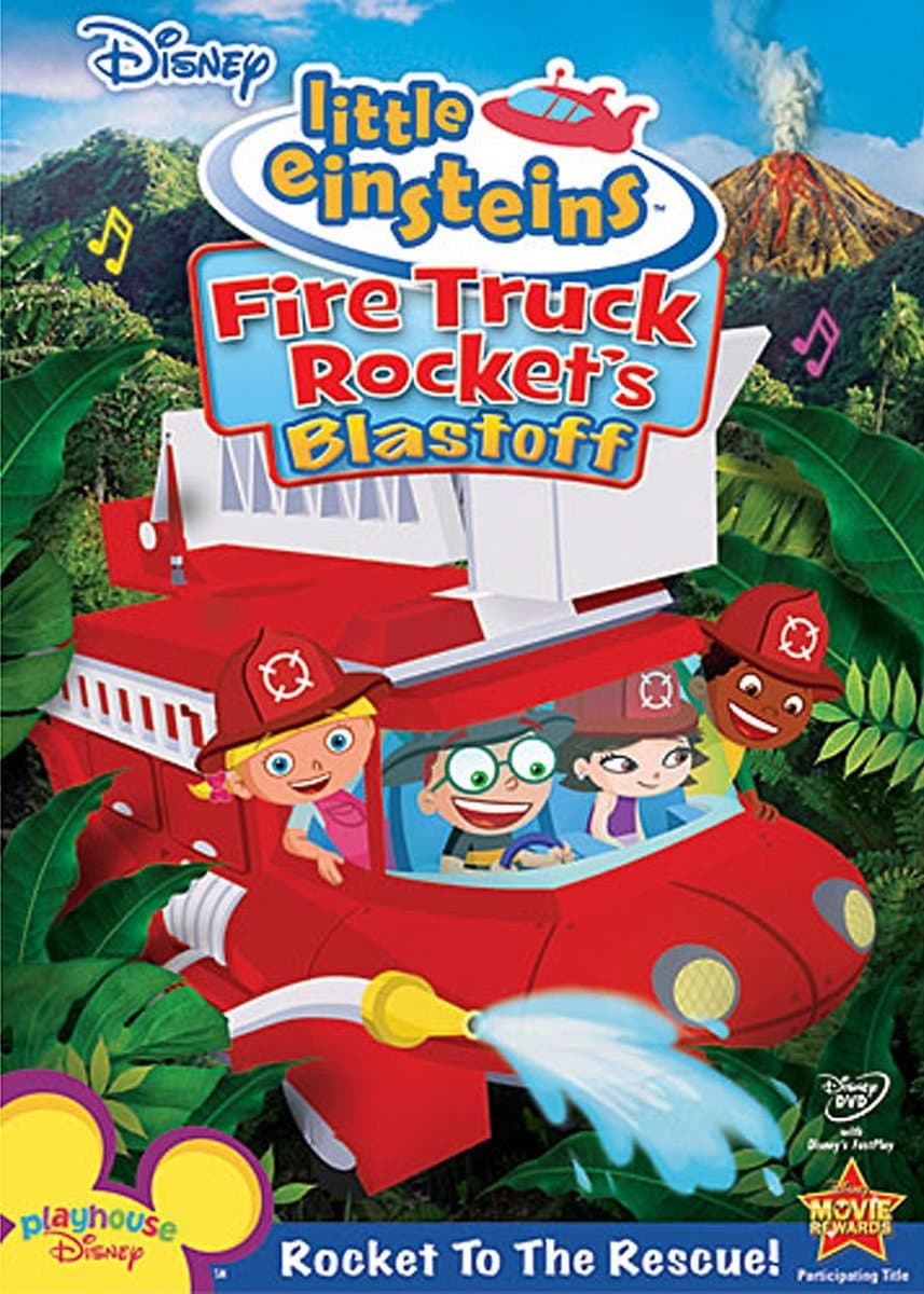 Disney's Little Einsteins: Fire Truck Rocket's Blastoff backdrop