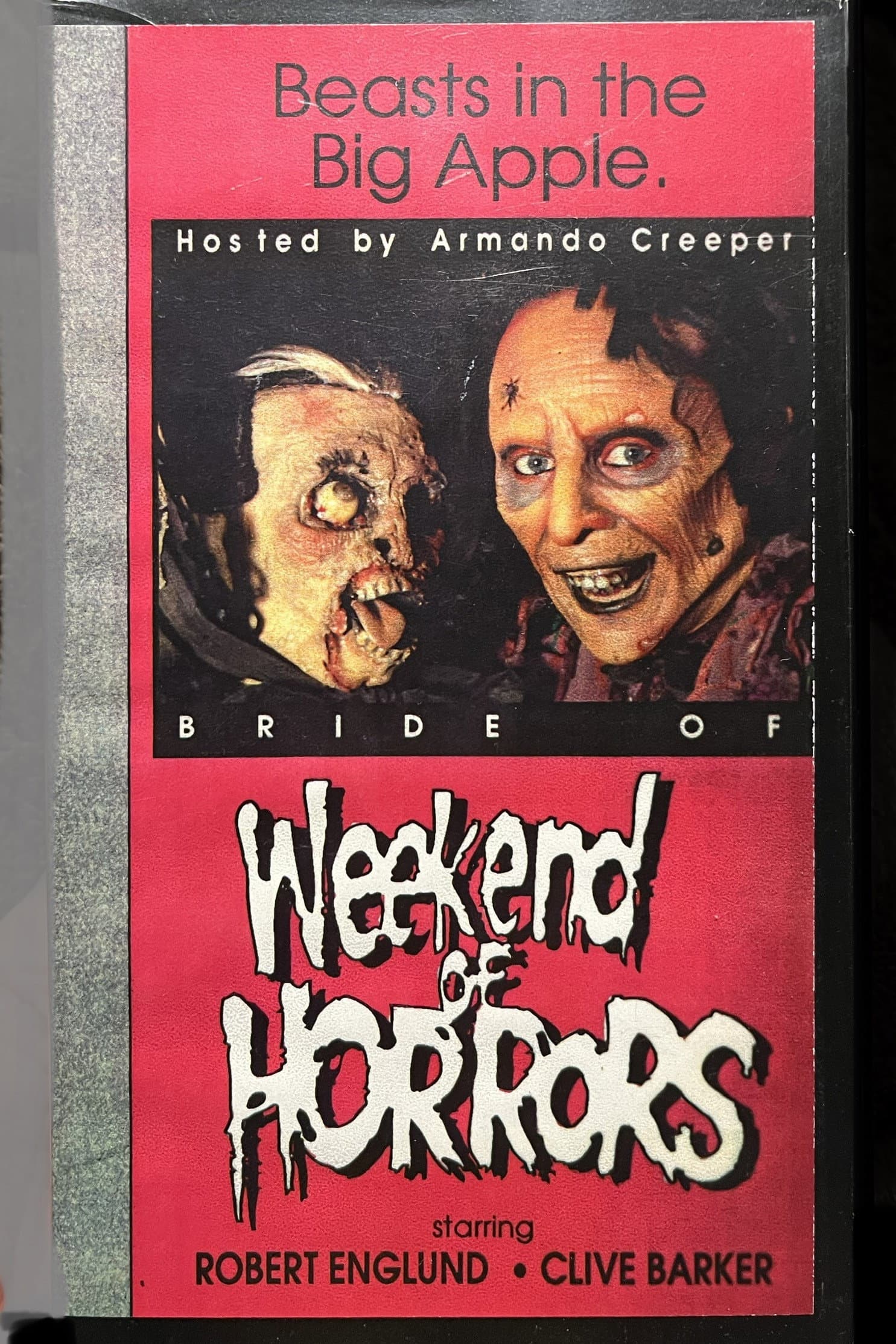 Bride of Weekend of Horrors backdrop