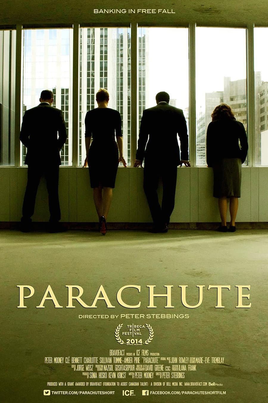 Parachute backdrop