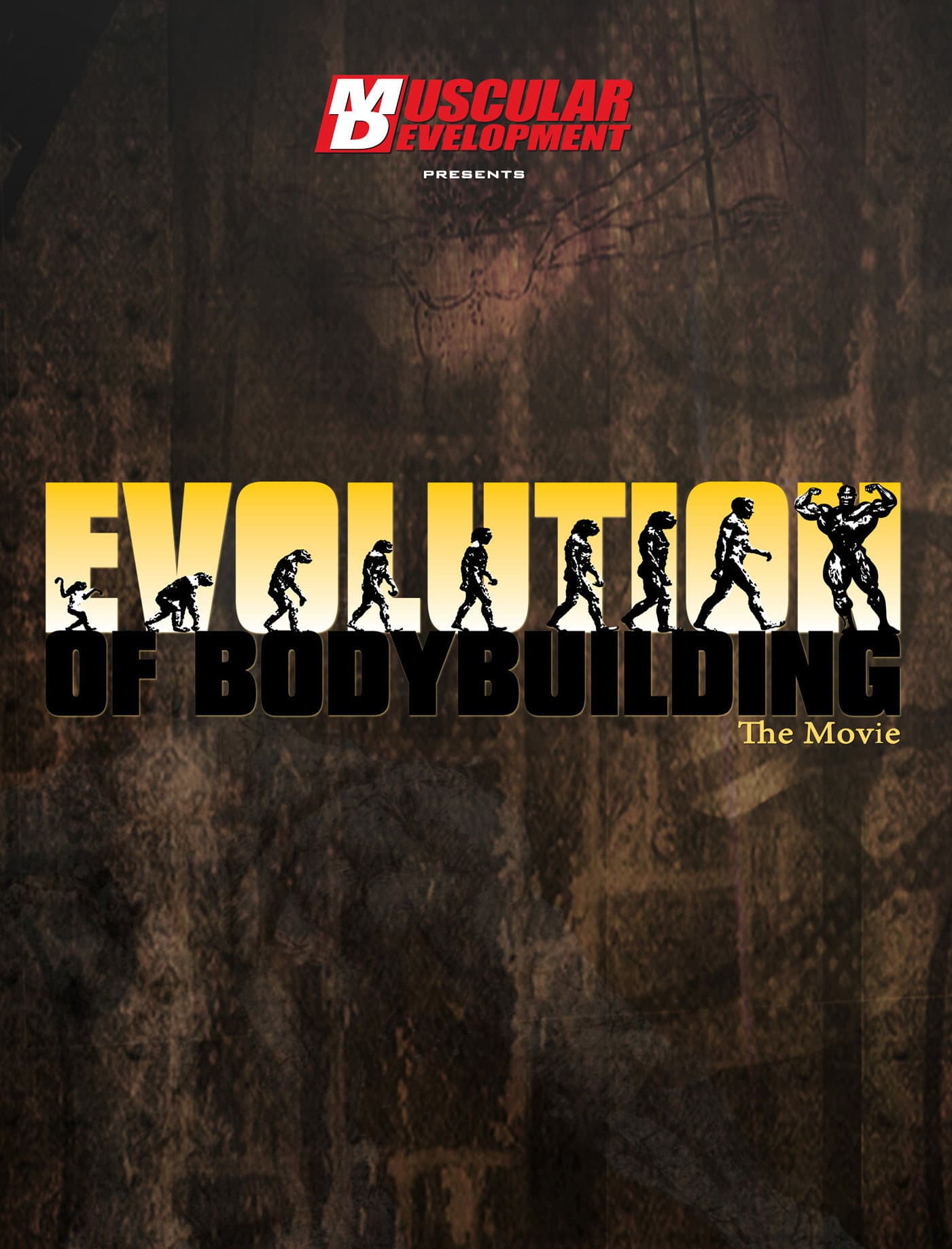 Evolution of Bodybuilding backdrop