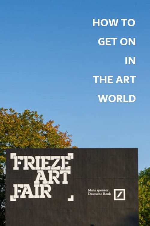 How to Get on in the Art World backdrop
