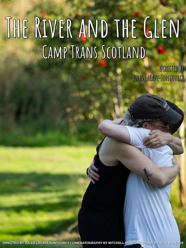 The River and The Glen: Camp Trans Scotland backdrop