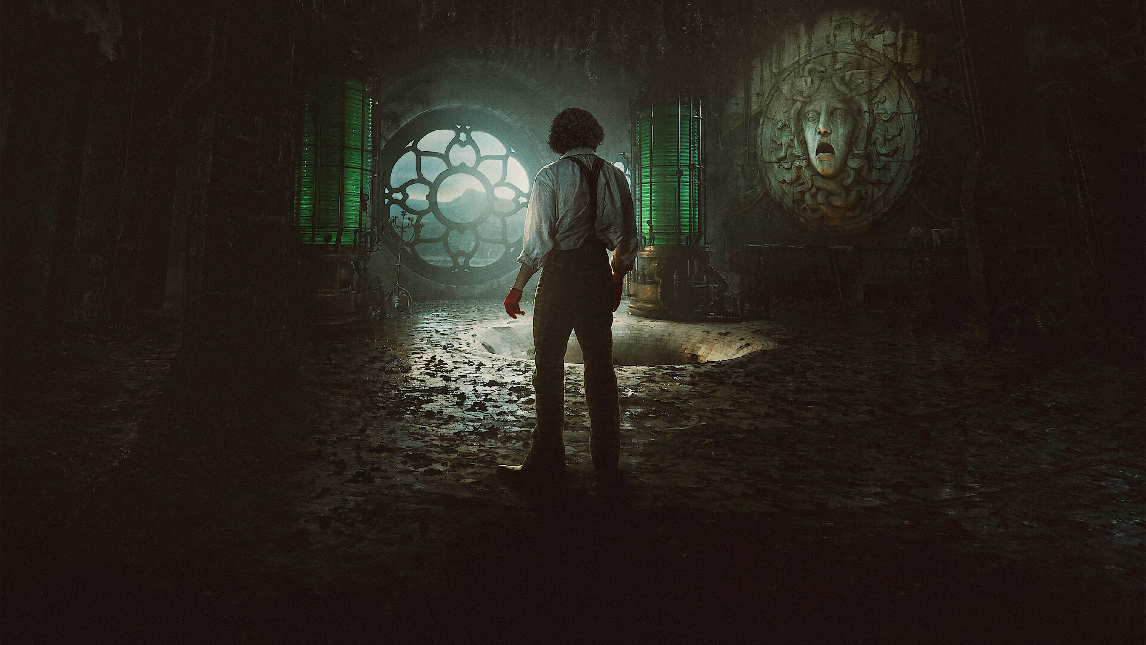 Frankenstein backdrop