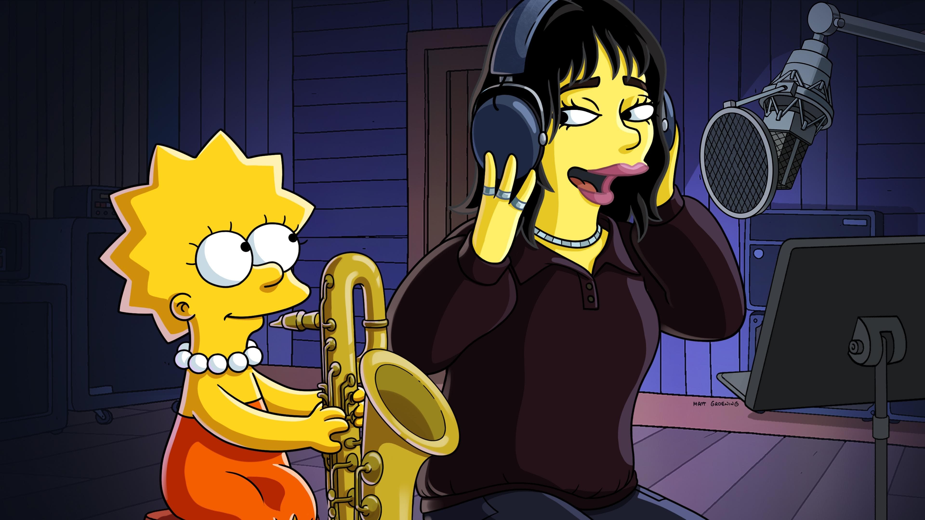 When Billie Met Lisa backdrop