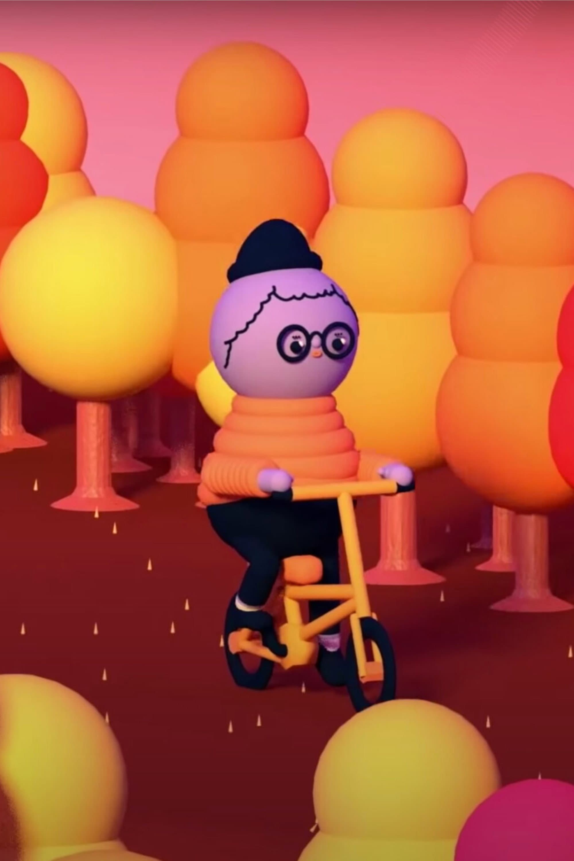 I Ride My Bike When the Air is Crispy backdrop