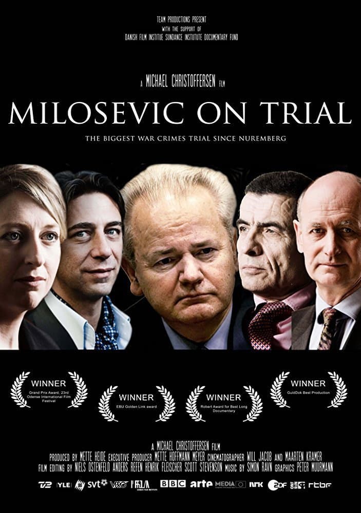 Milosevic on Trial backdrop