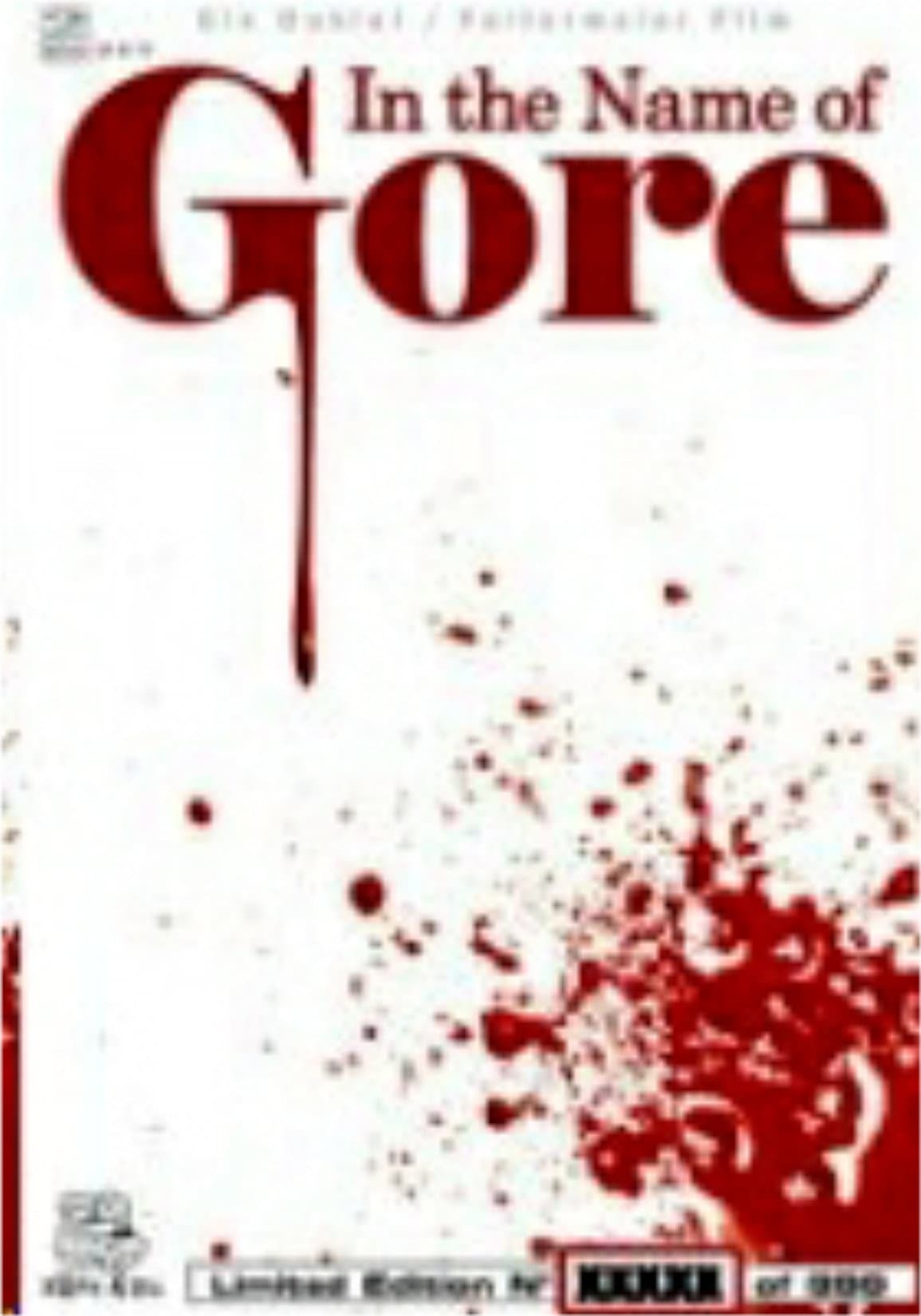 In the Name of Gore backdrop