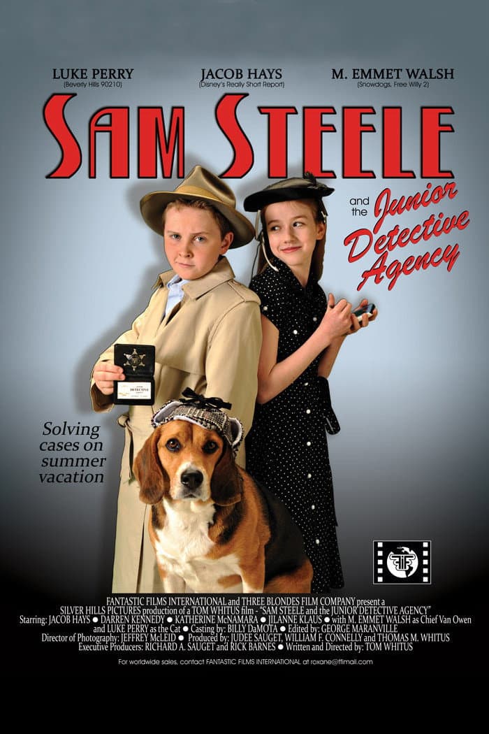 Sam Steele and the Junior Detective Agency backdrop