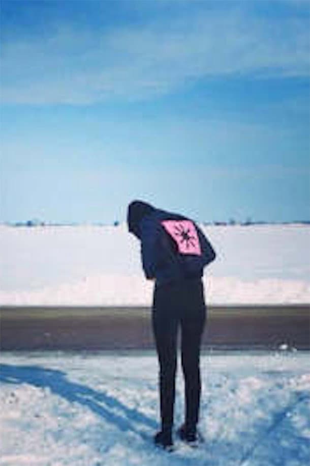 Girl Becomes Snow backdrop