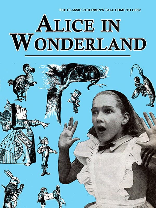 Alice in Wonderland backdrop