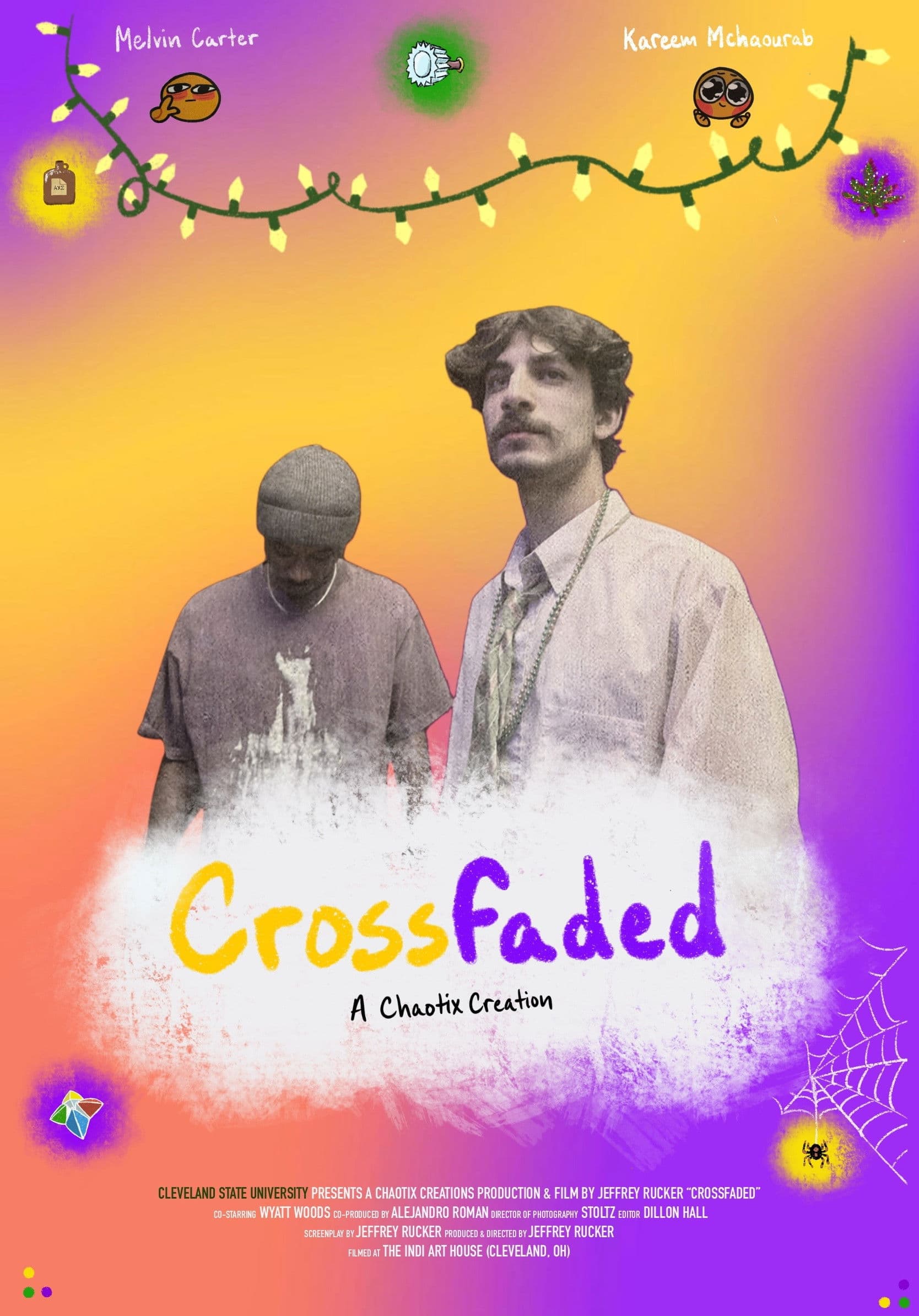 Crossfaded: Thesis Film backdrop