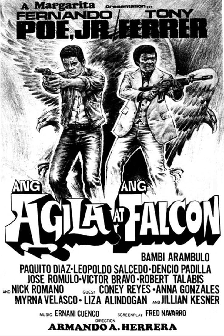 Ang Agila at Ang Falcon backdrop
