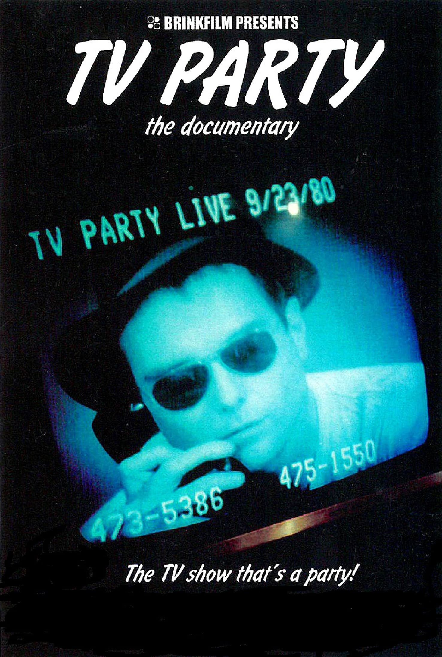 TV Party backdrop