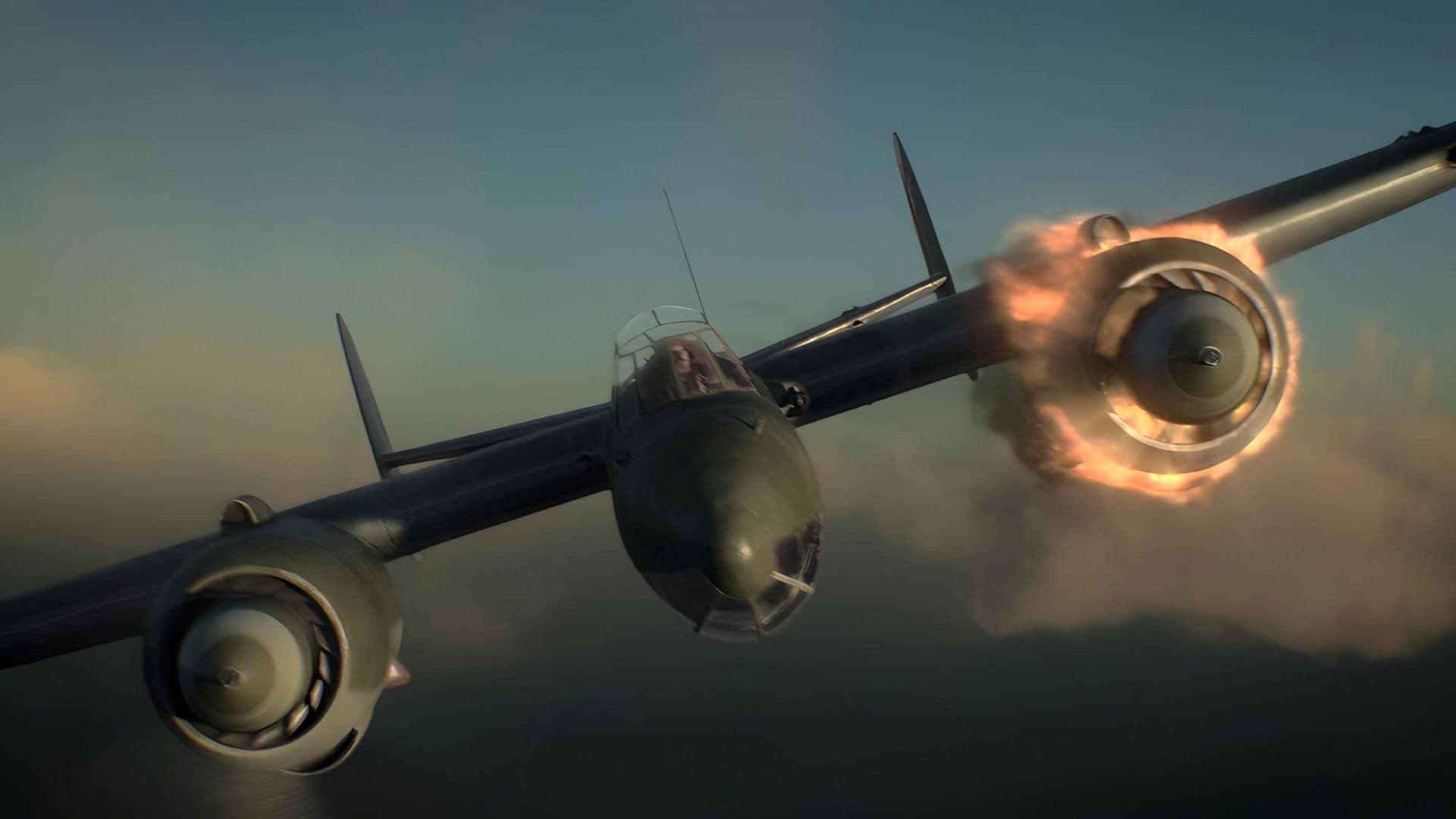 The Bomber backdrop