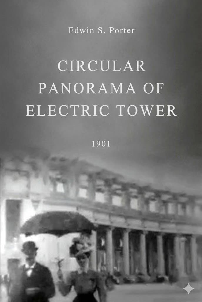 Circular Panorama of Electric Tower backdrop
