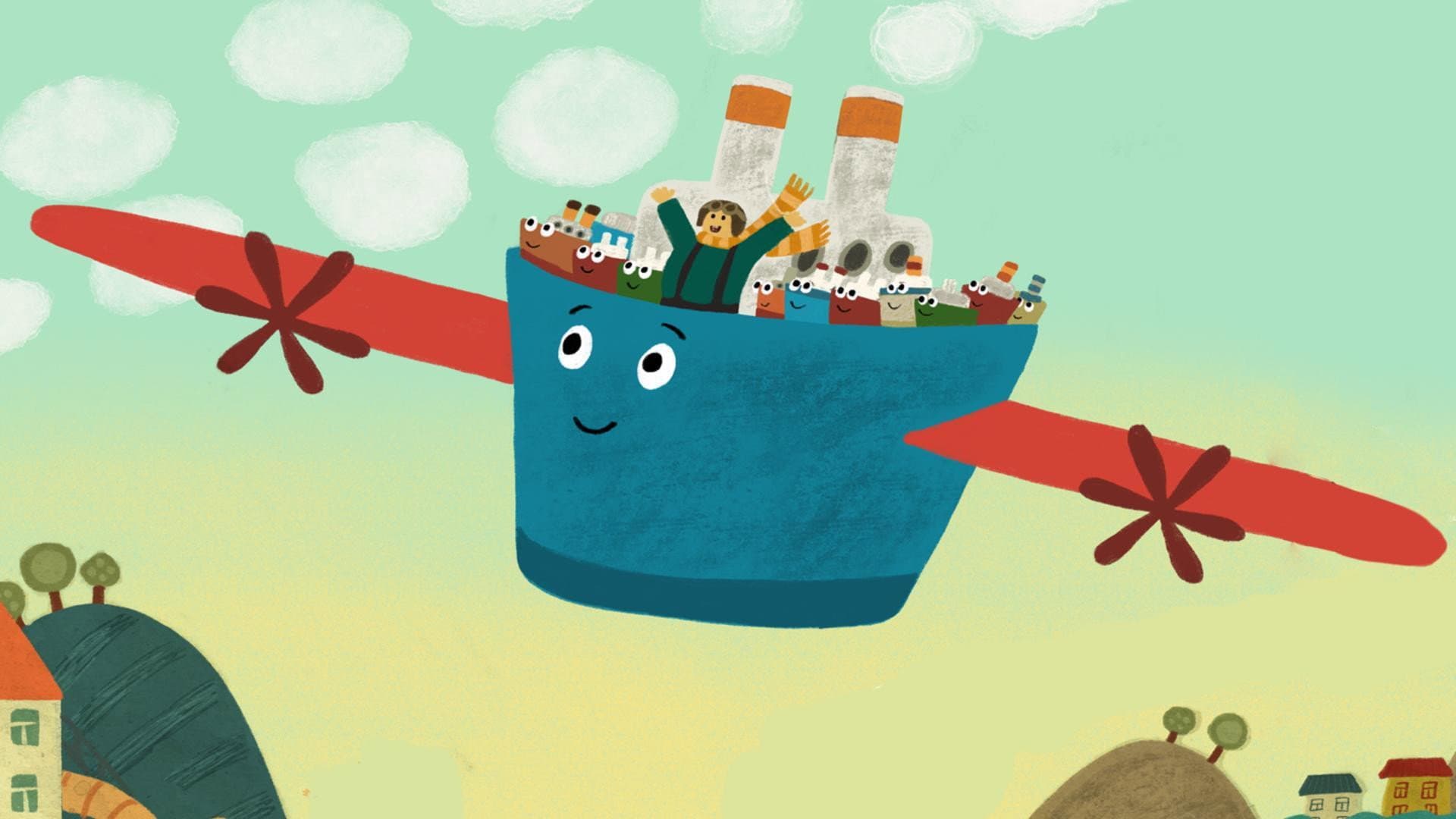 The Little Boat that Wanted to Fly backdrop