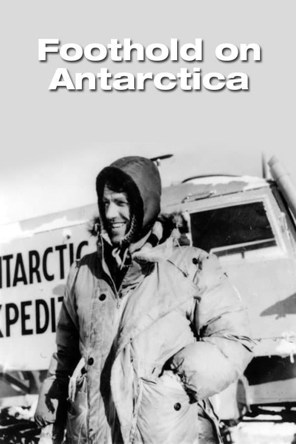 Foothold on Antarctica backdrop