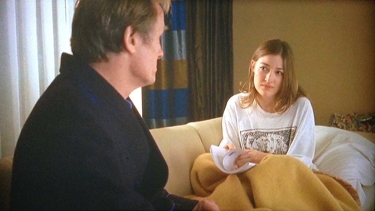 The Girl in the Café backdrop